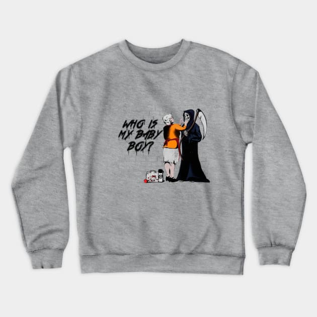 La Muerte Banksy Crewneck Sweatshirt by MarianoSan